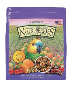 1.36kg  Lafeber NutriBerries Sunny Orchard Complete Parrot Food